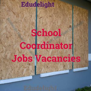 School Manager Job Vacancy