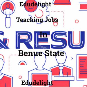 Teaching Jobs in Benue State